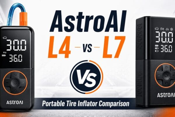 AstroAI L4 vs L7 Tire Inflator: Which Portable Air Compressor Should You Buy?