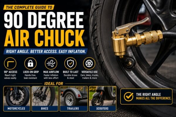 90 Degree Air Chuck: Best Right-Angle Chucks for Tight Valve Stems