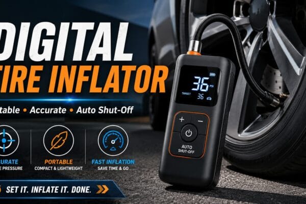 Best Digital Tire Inflator: Top Auto Shut-Off Picks for Cars