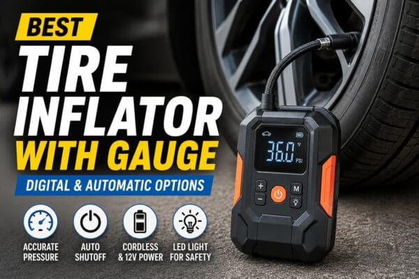 Best Tire Inflator with Gauge: Digital & Automatic Options
