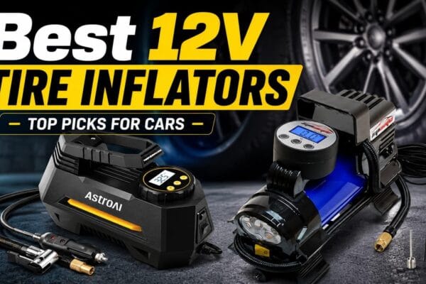 Best 12V Portable Tire Inflators for Cars: Cigarette Lighter Picks Compared